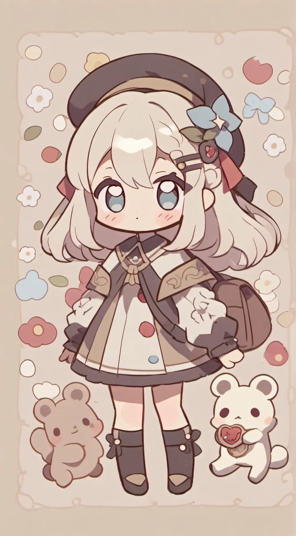 ai character: Bacon background