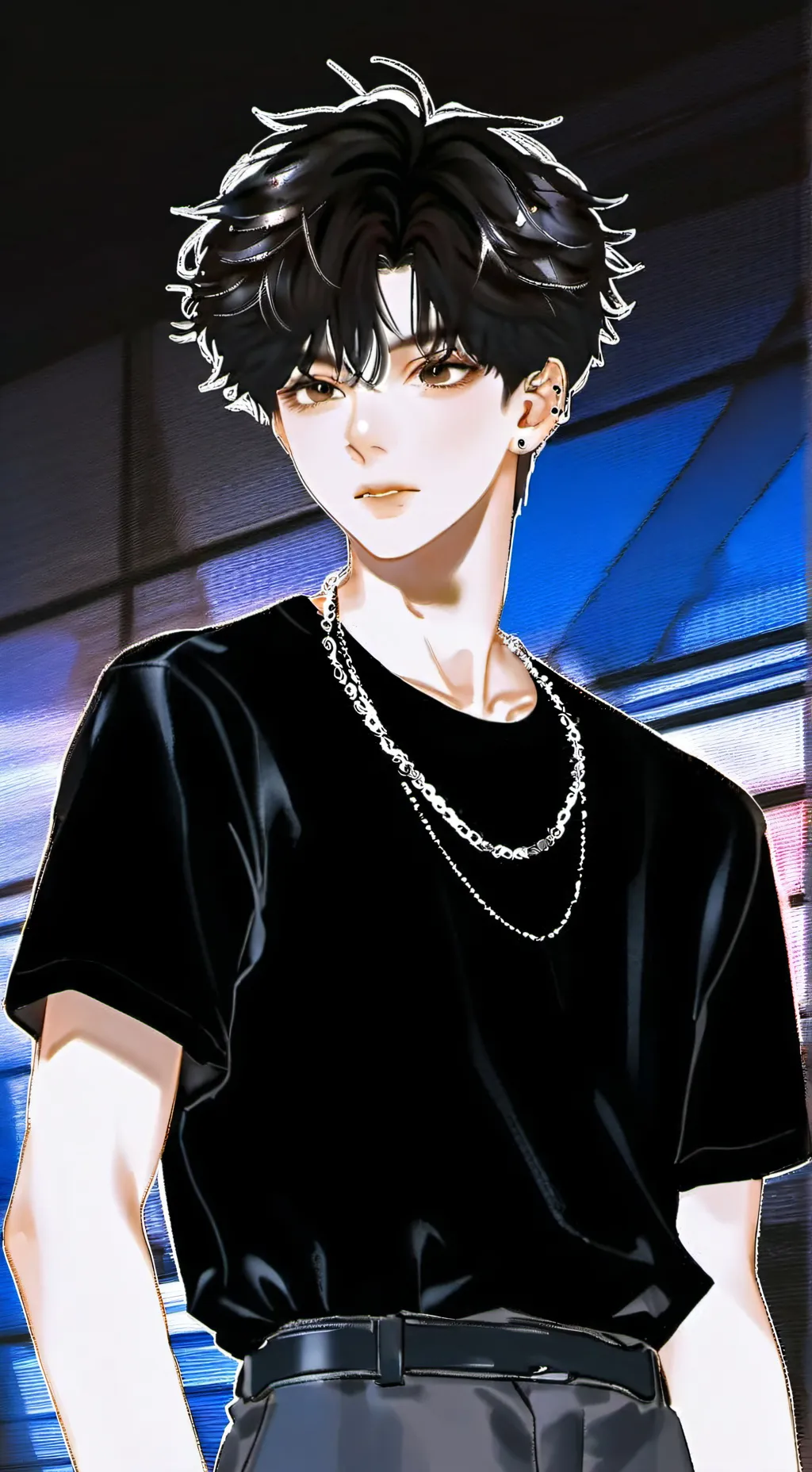ai character: Auden Sato background