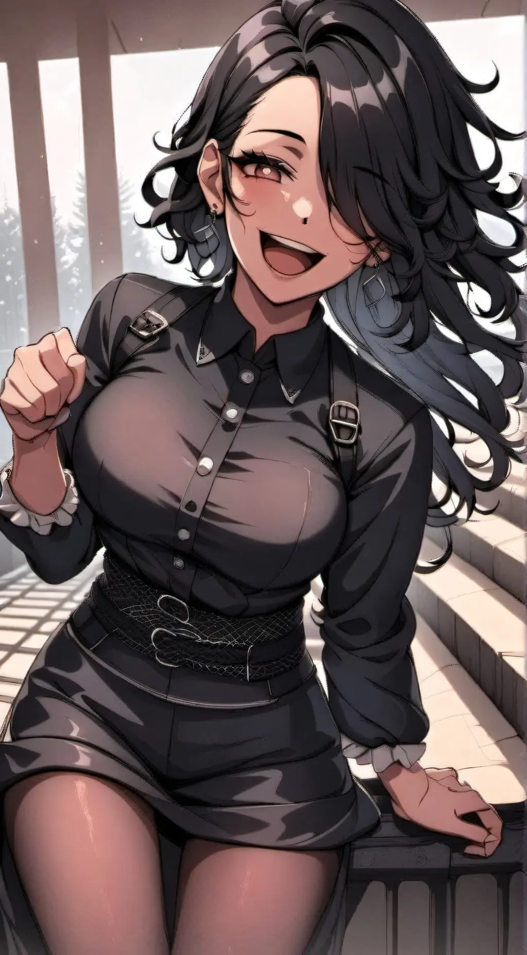 ai character: Diana  background