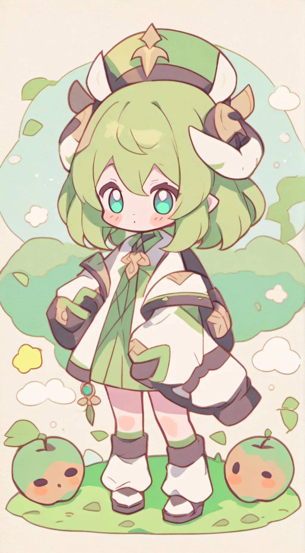 ai character: sprunki  background