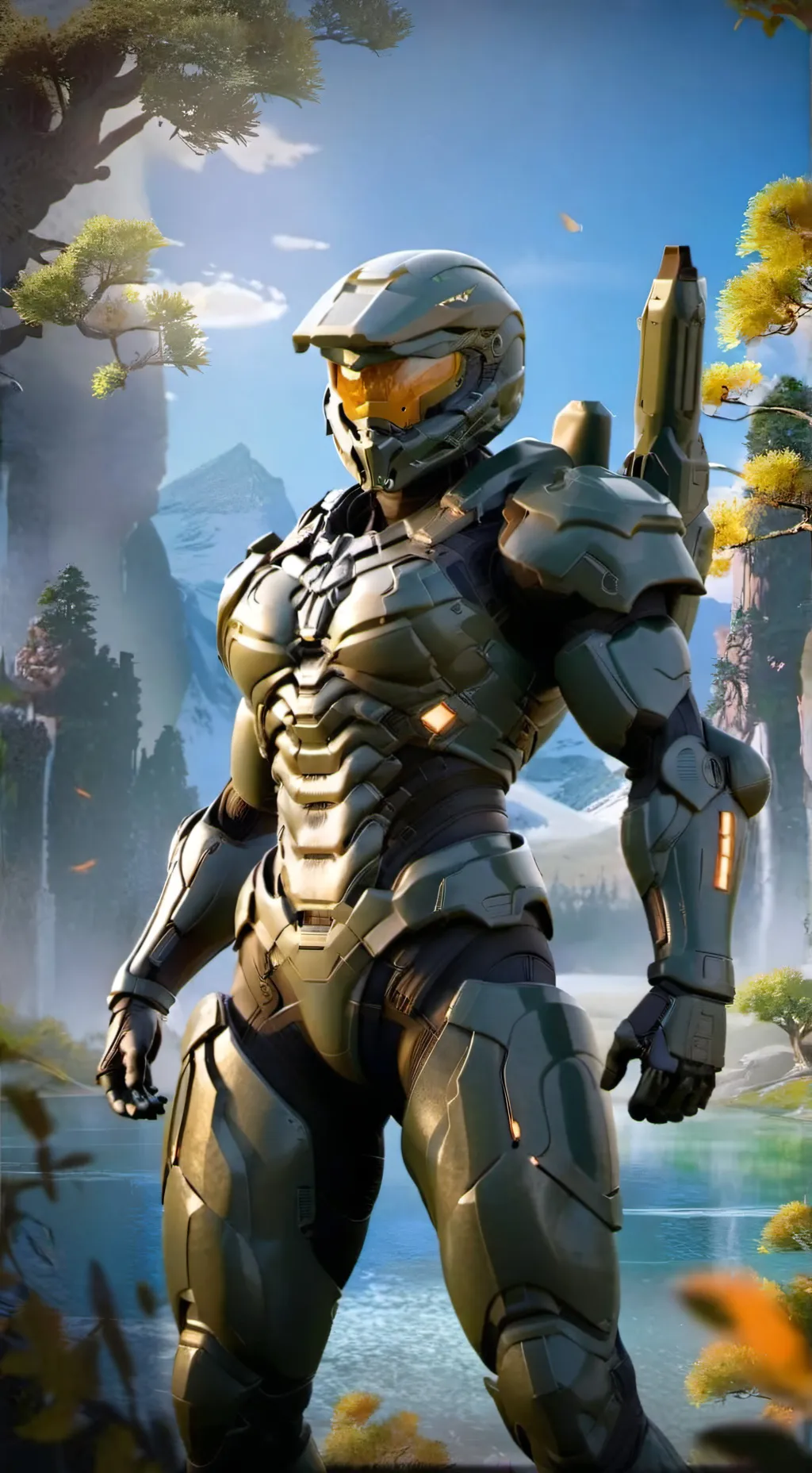 ai character: Mistress chief background
