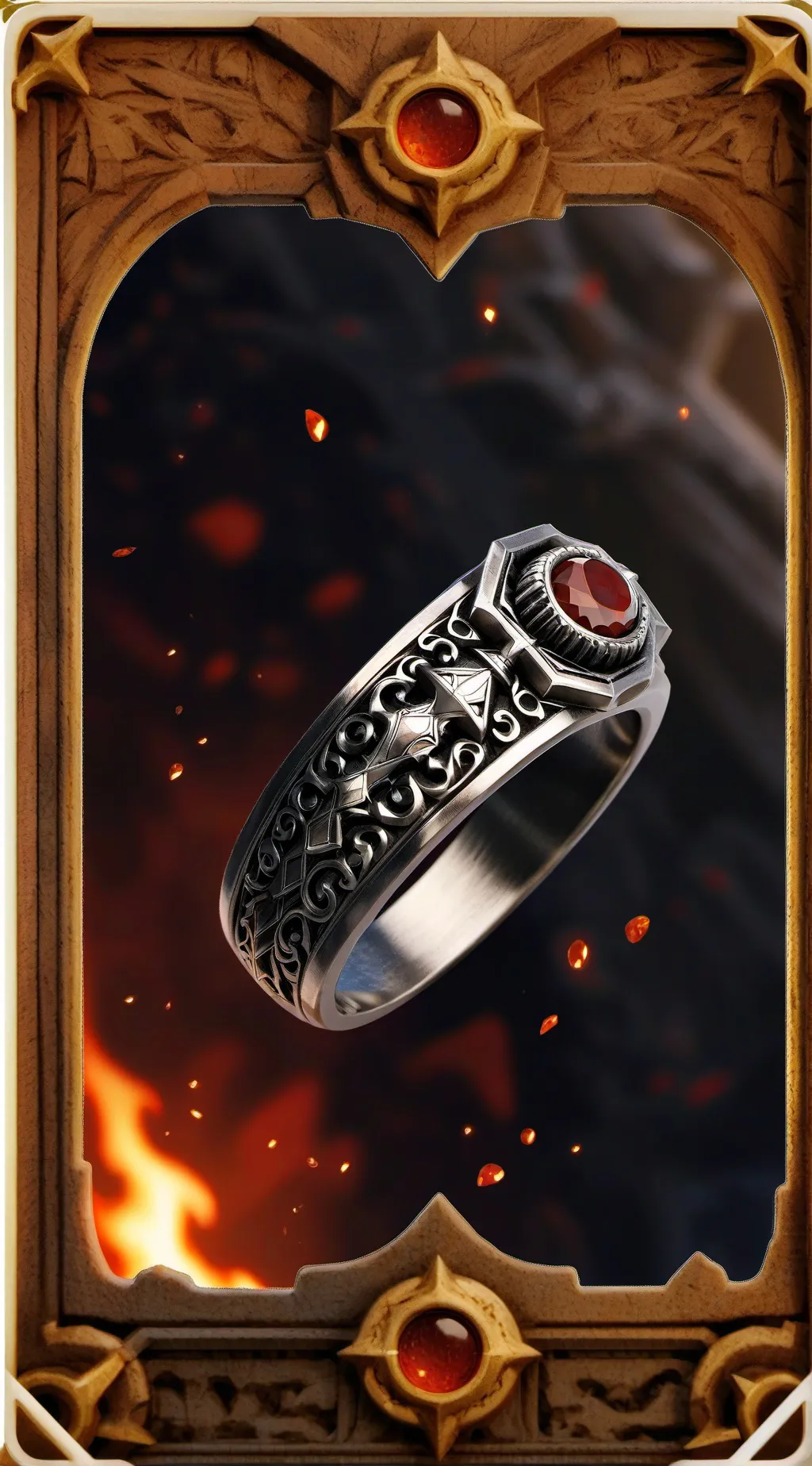 ai character: smart ring background