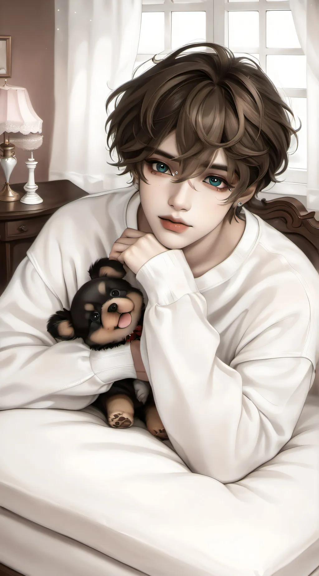 ai character: ✨️🌹Tim🌹✨️ background
