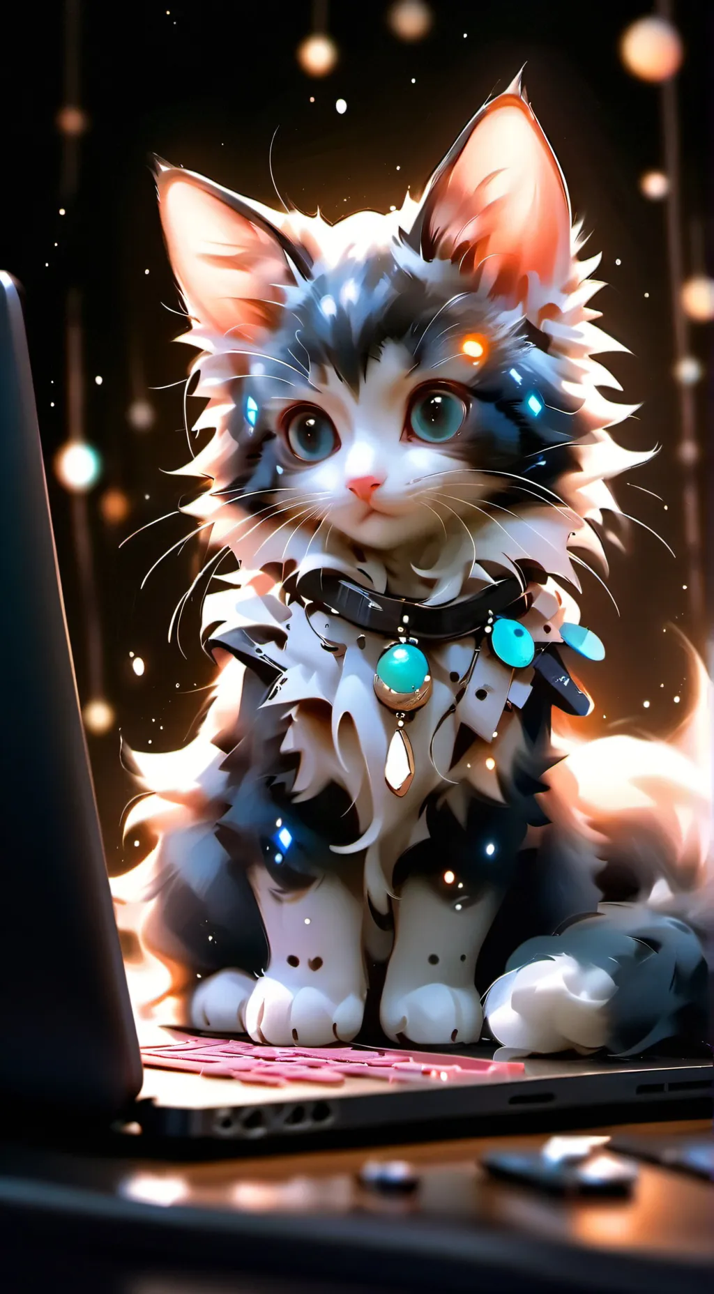 ai character: Dancefloor Flicka background