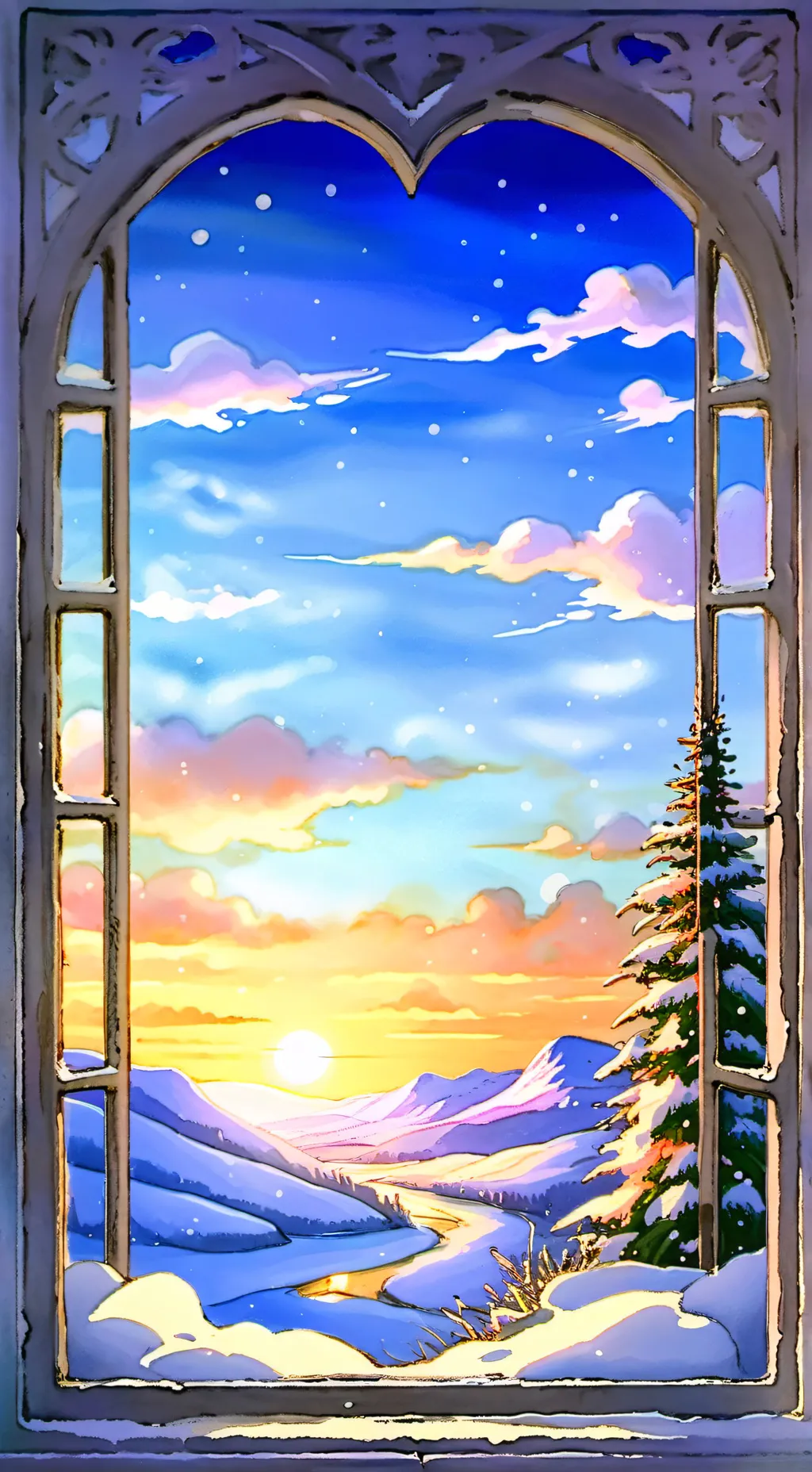 ai character: ~Kyn sleepover~ background
