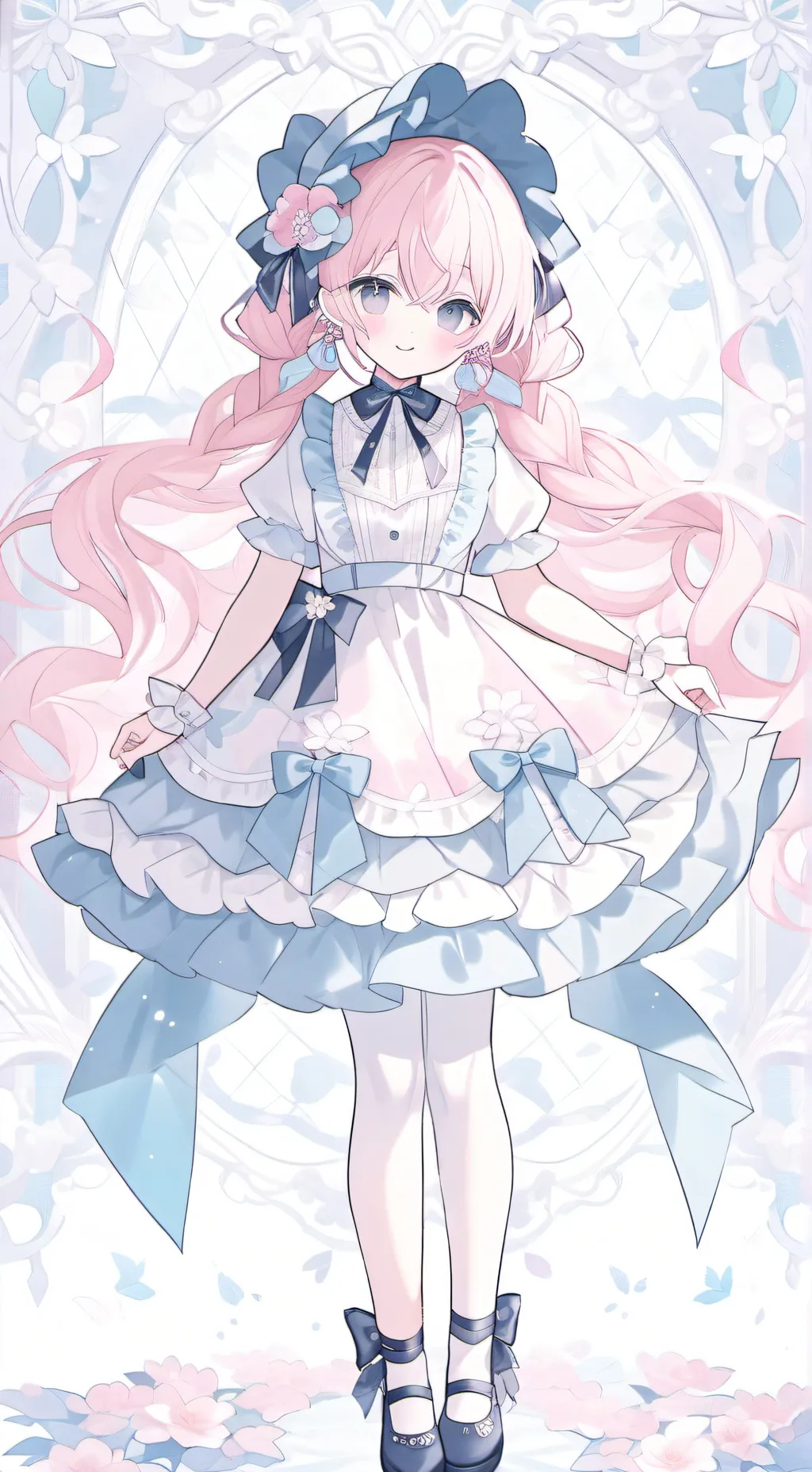 ai character: Veronica  background