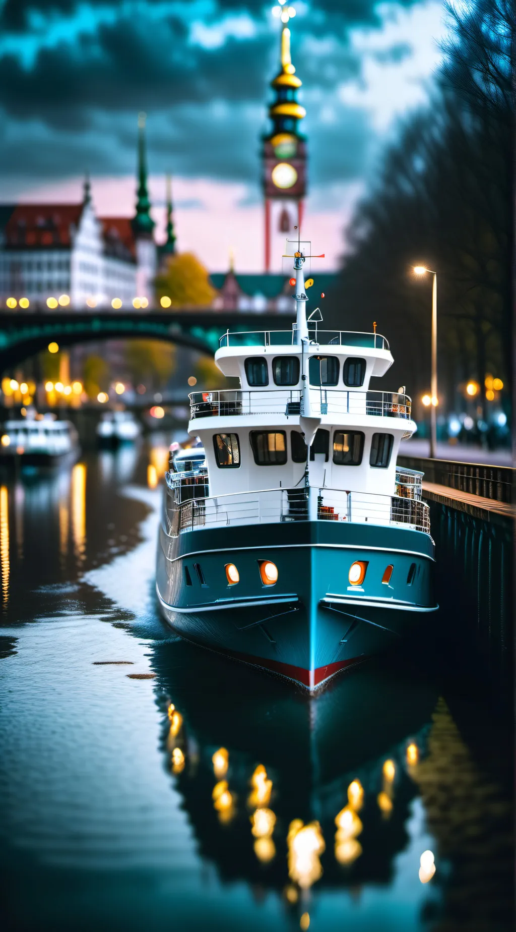 ai character: Hamburg background