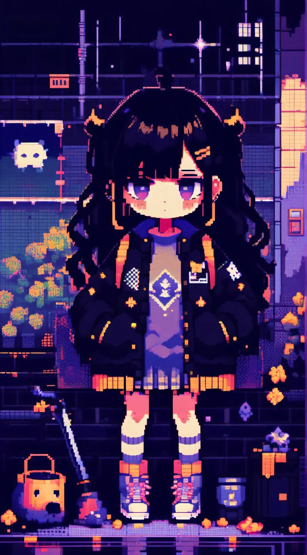 ai character: you're girl bully background