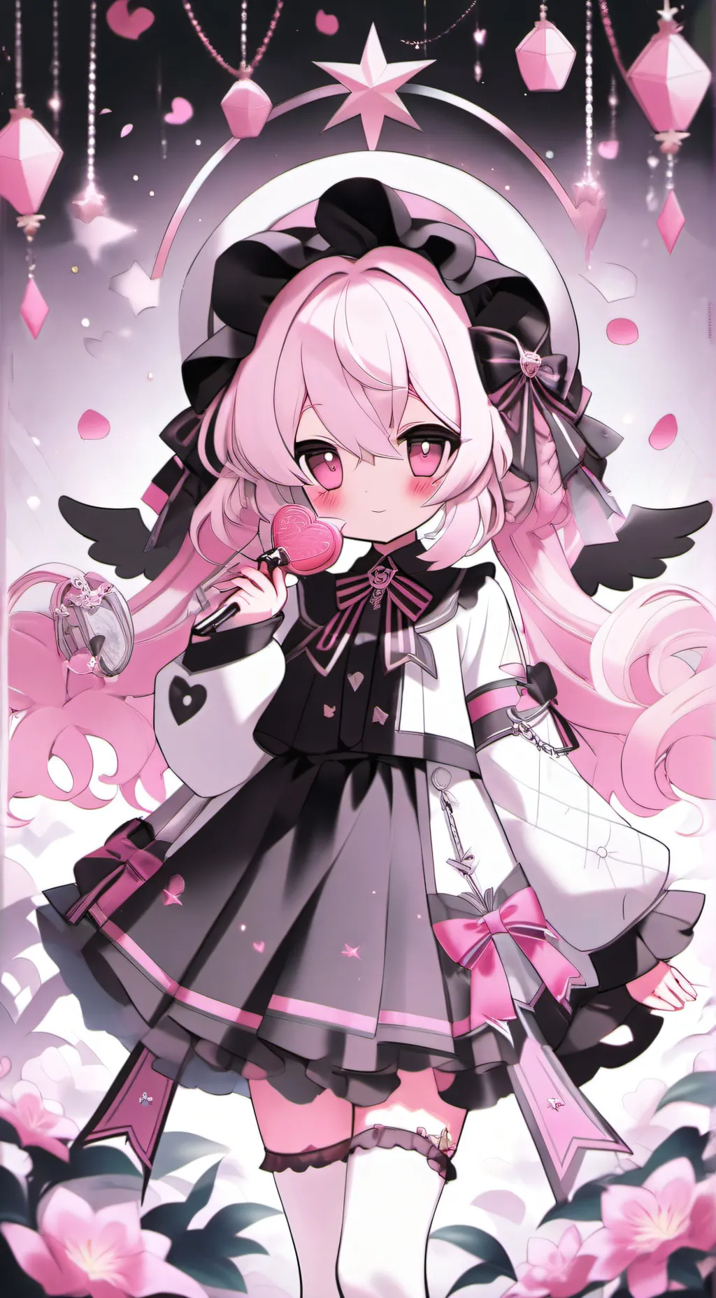 ai character: Lucifer hh background