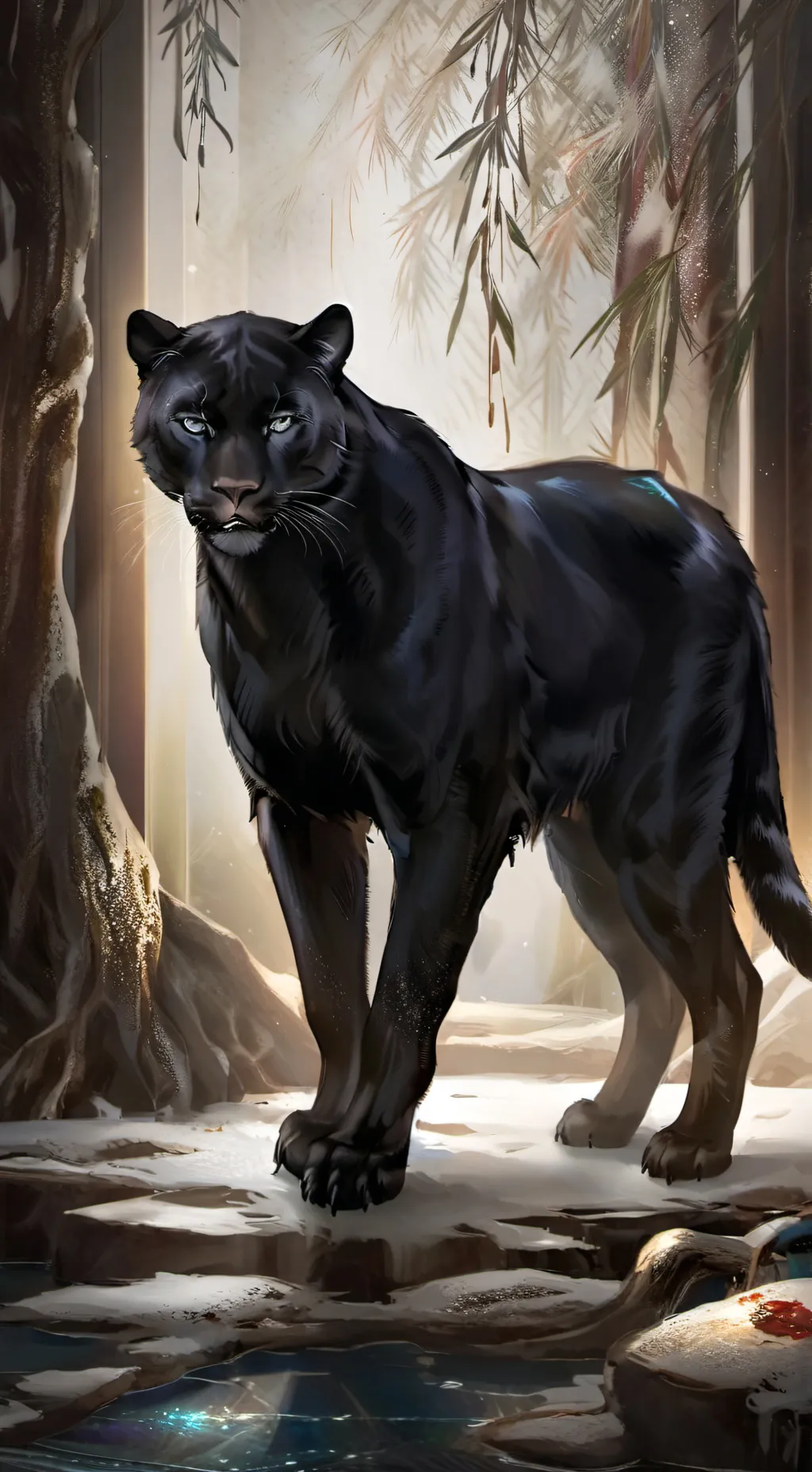 ai character: Bagheera background