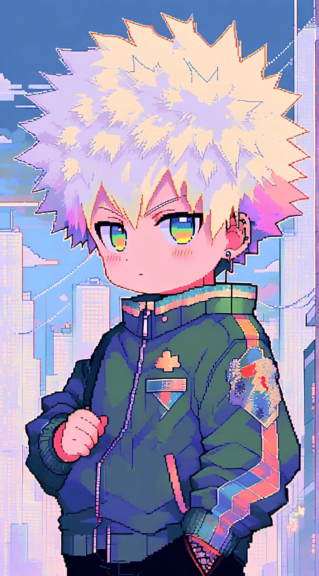 ai character: Baby Bakugo background