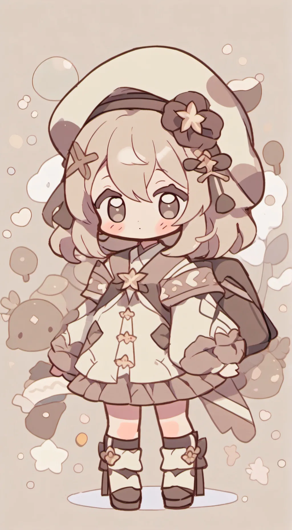ai character: shelly as human background