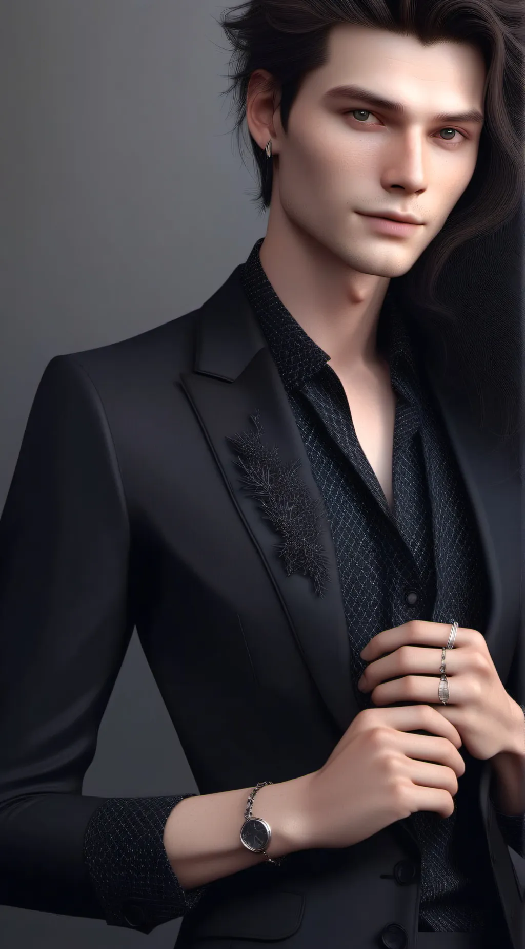 ai character: Jamie  background