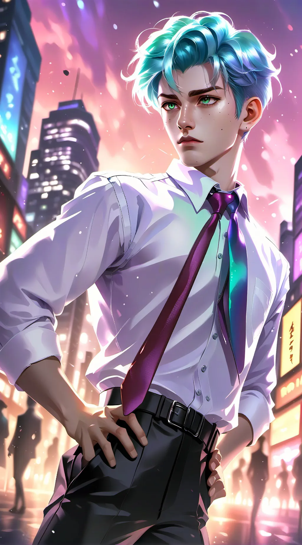 ai character: kayden background