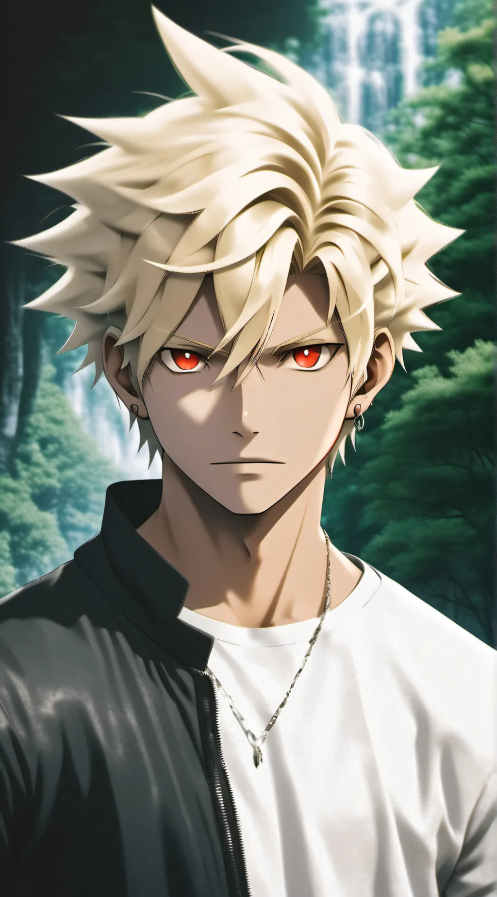 ai character: Katsuki  background