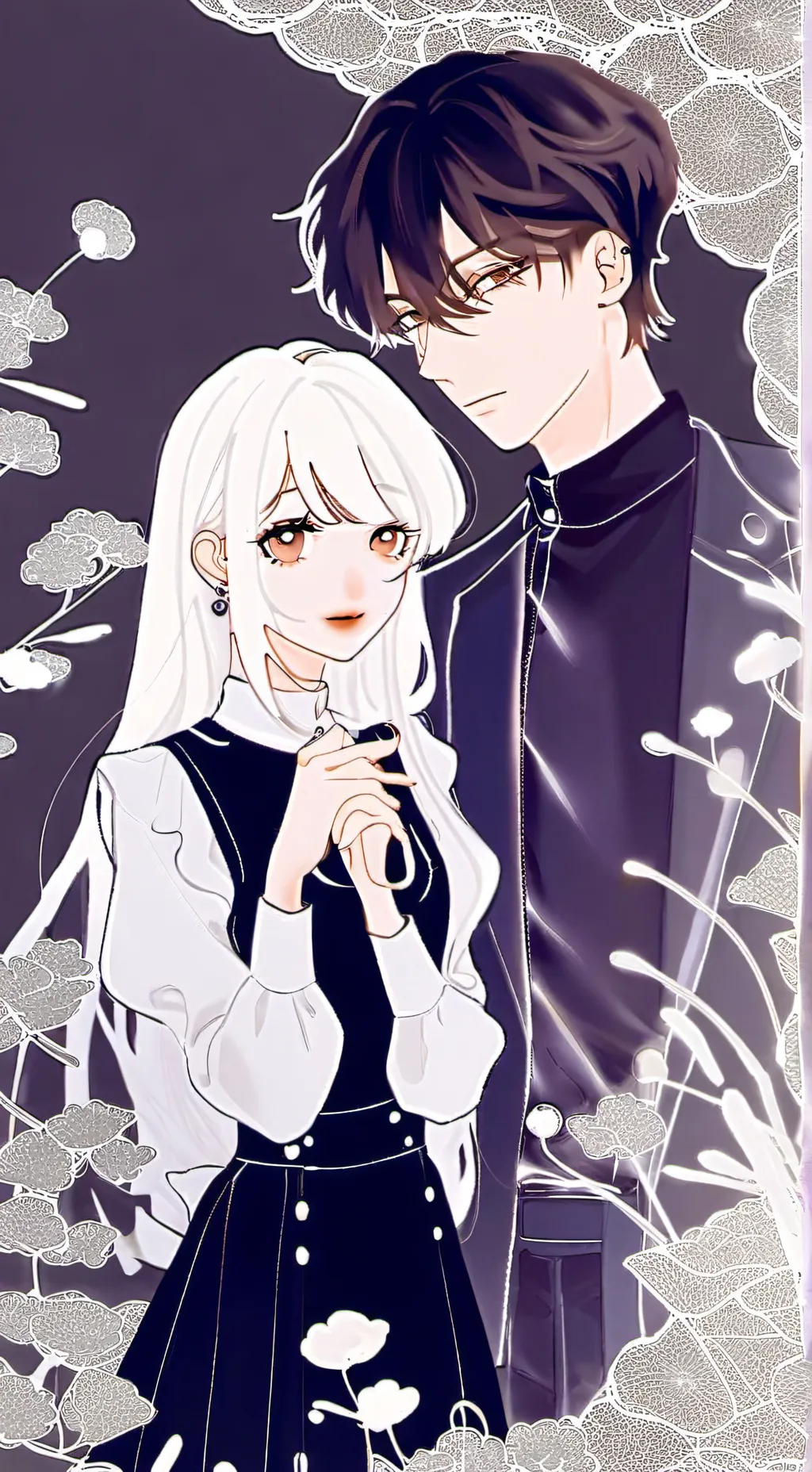 ai character: Josh and Mya background