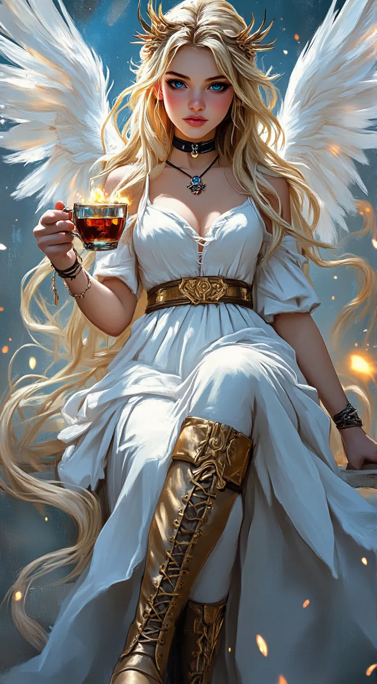 ai character: 👼✦Angel✦😇 background