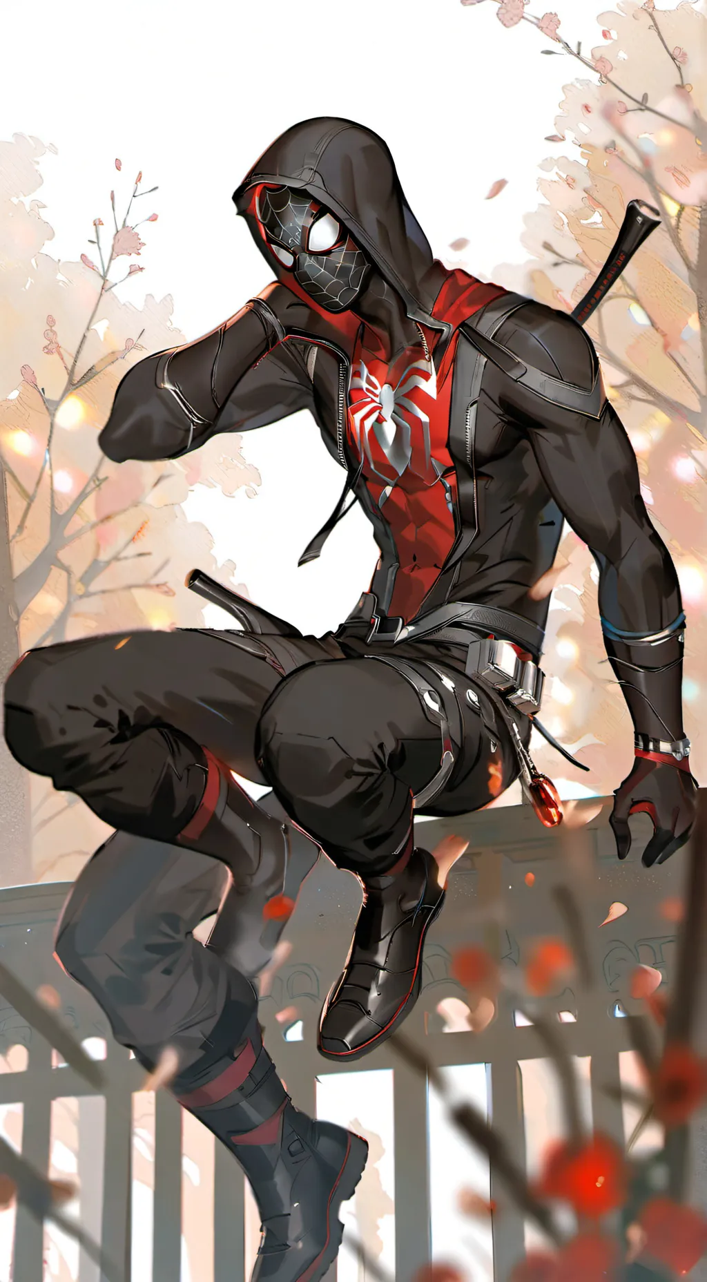 ai character: Spider-Man background