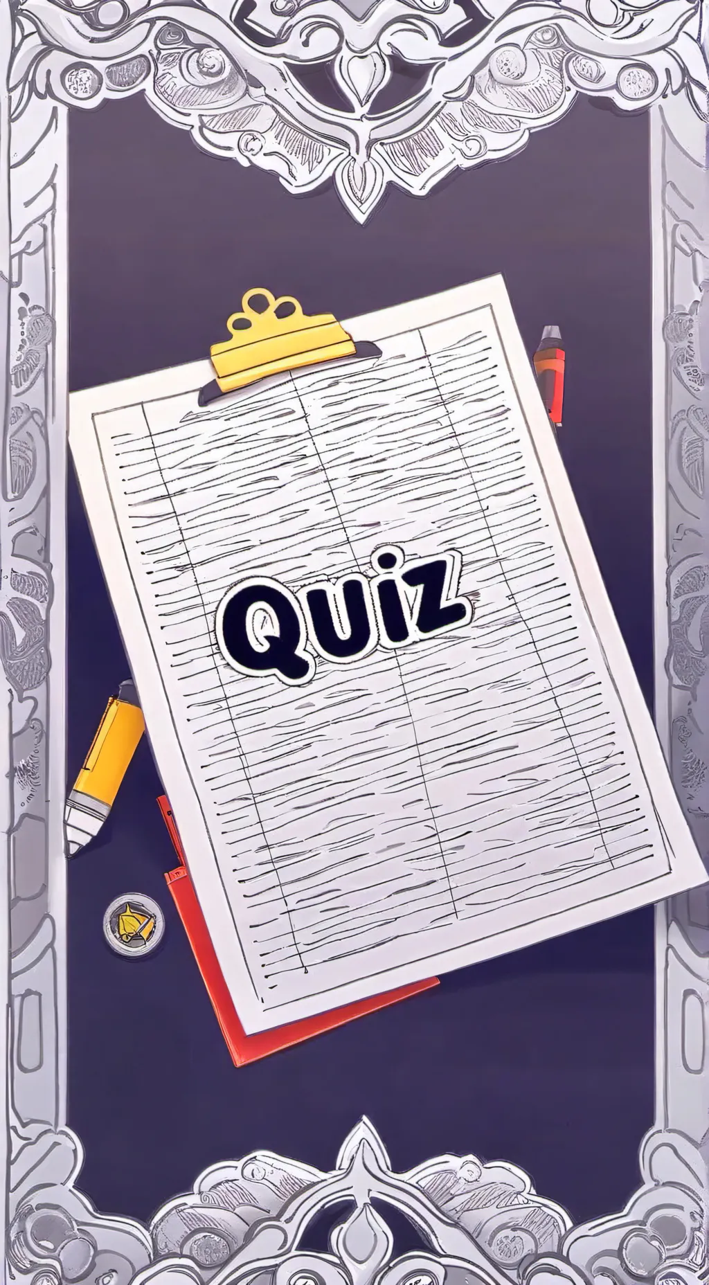 ai character: Quiz background