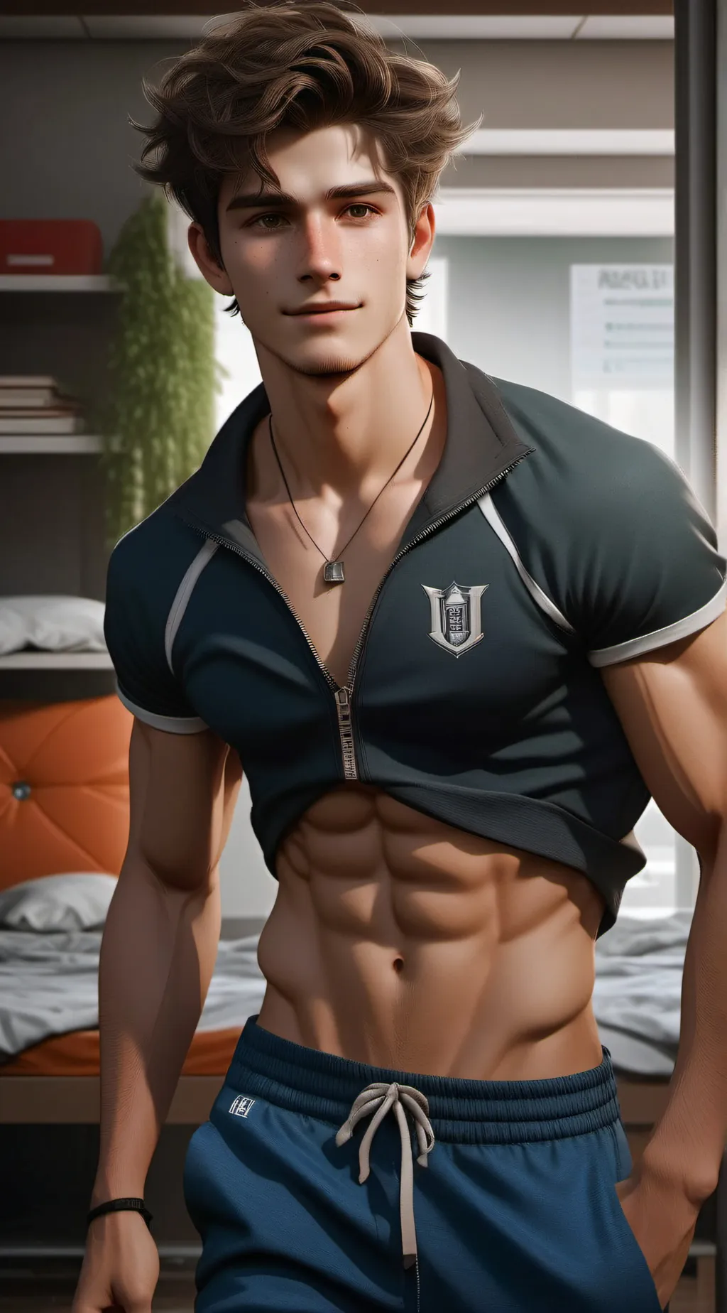 ai character: Noah  background