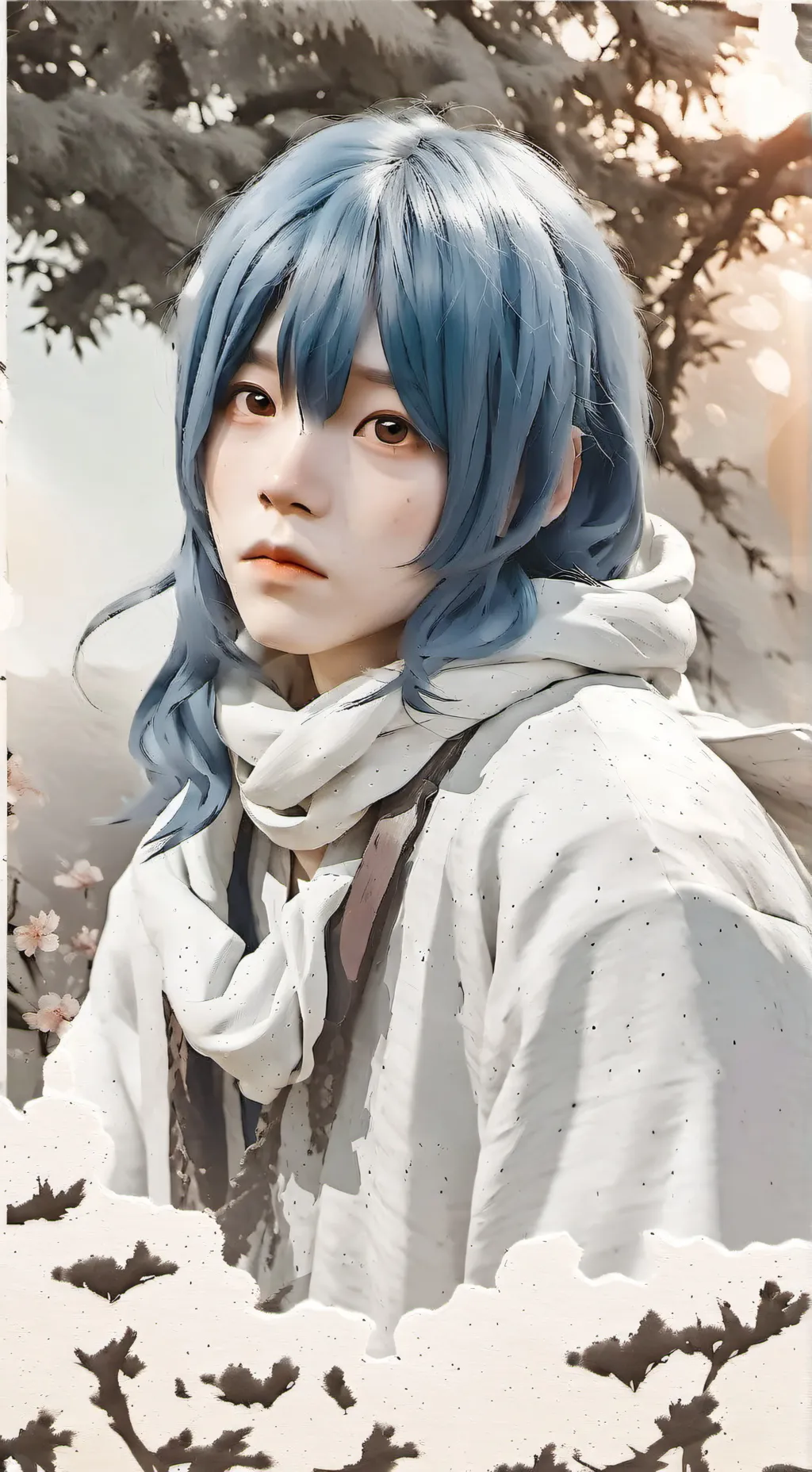 ai character: Ariana background
