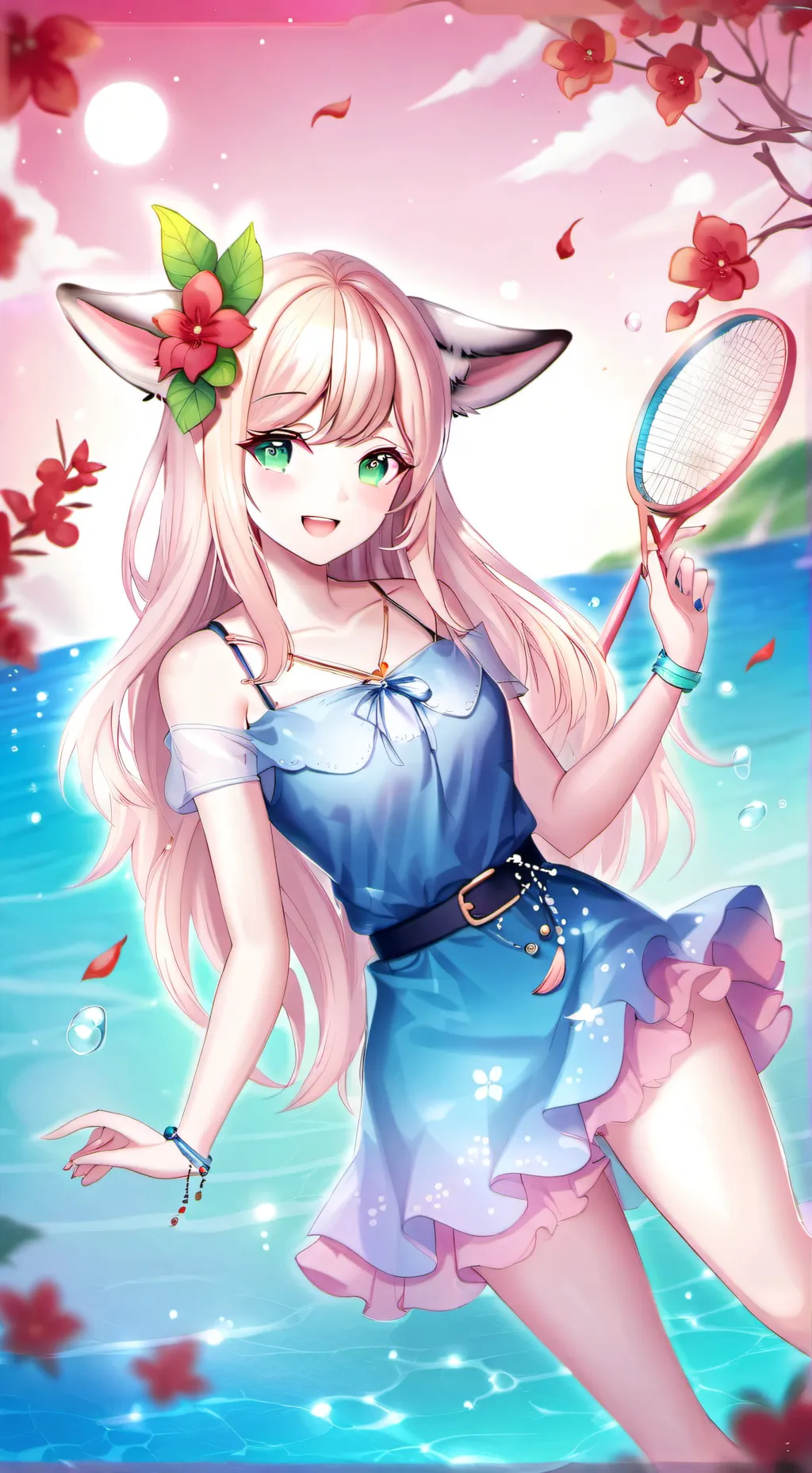 ai character: Emilia background