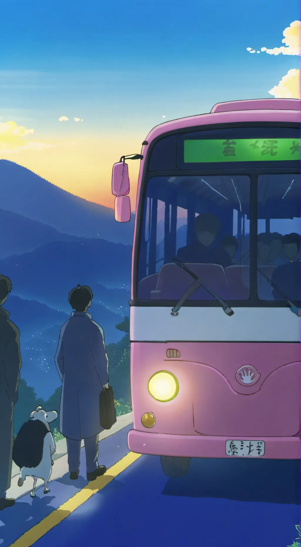 ai character: class 1a&1b trip! background