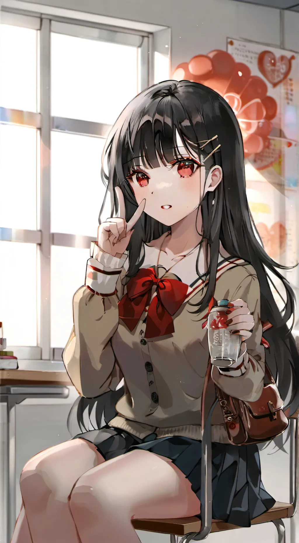 ai character: Classmate Juillet background