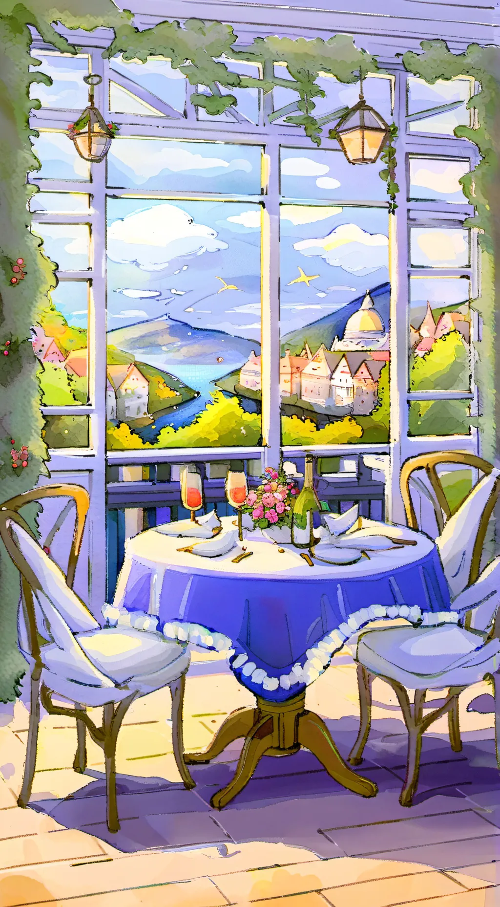 ai character: Family Drama background