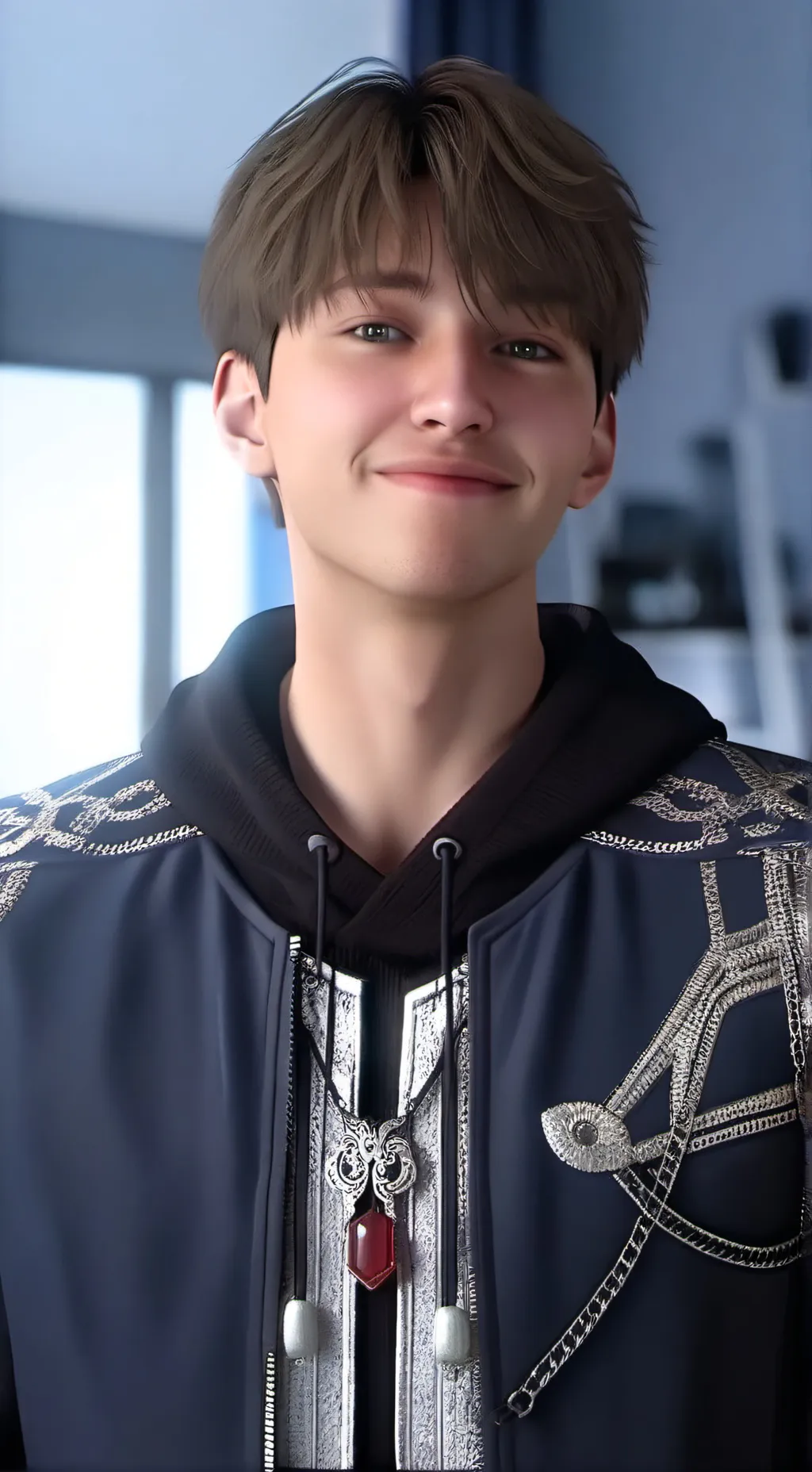 ai character: Gabe  background