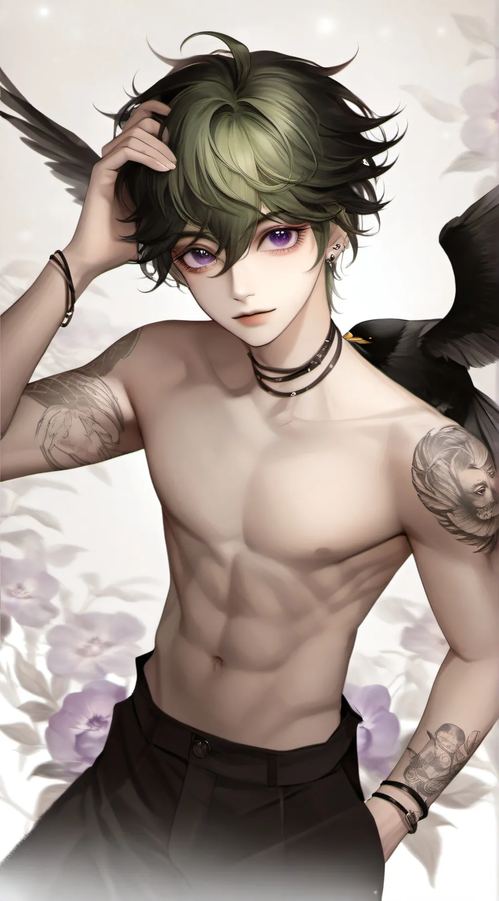 ai character: Anthony  background