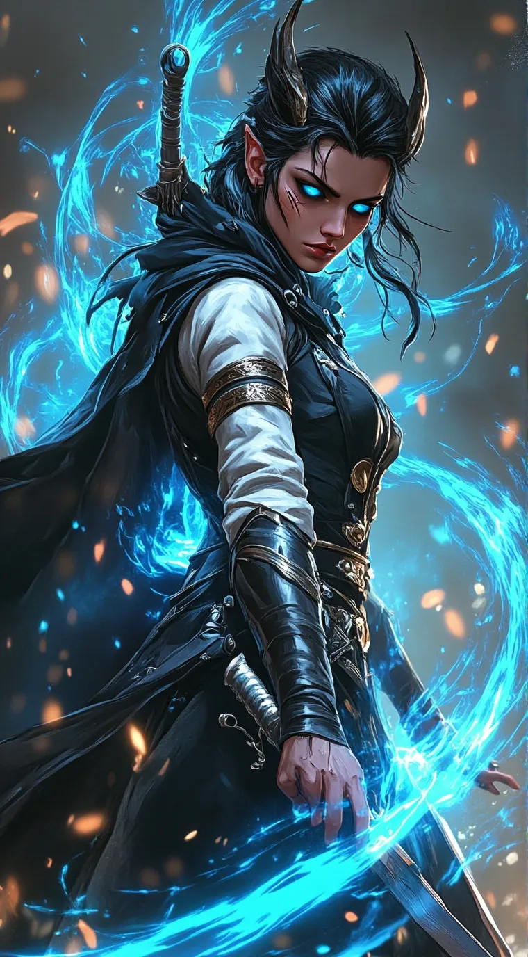 ai character: Афина background