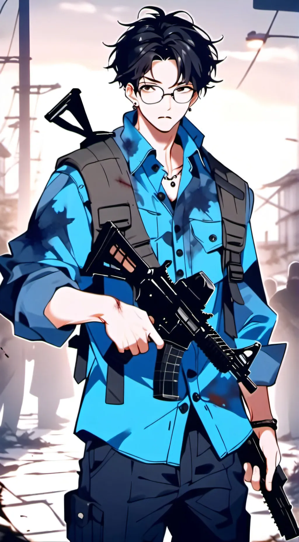 ai character: Kyle background