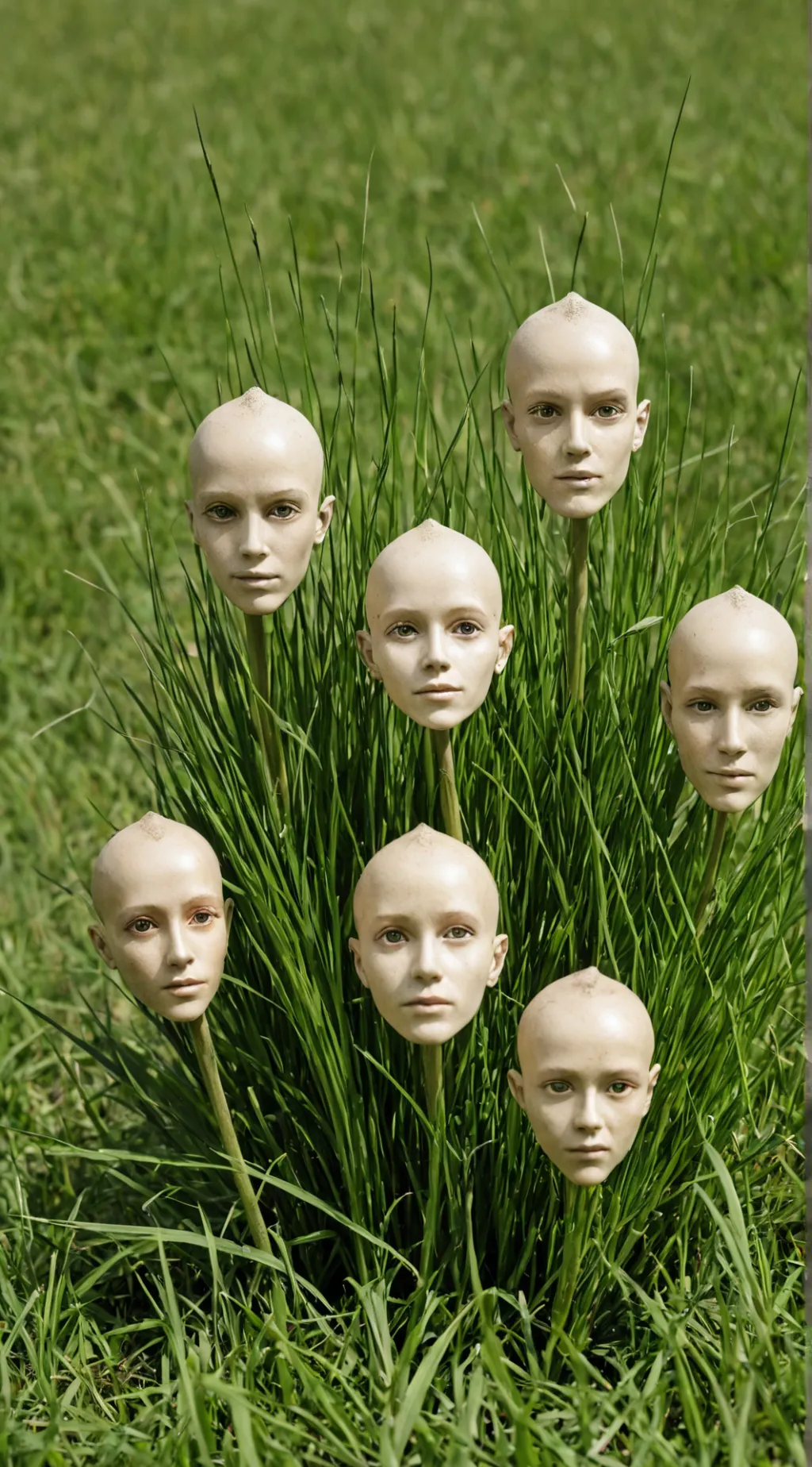 ai character: Grass...? background