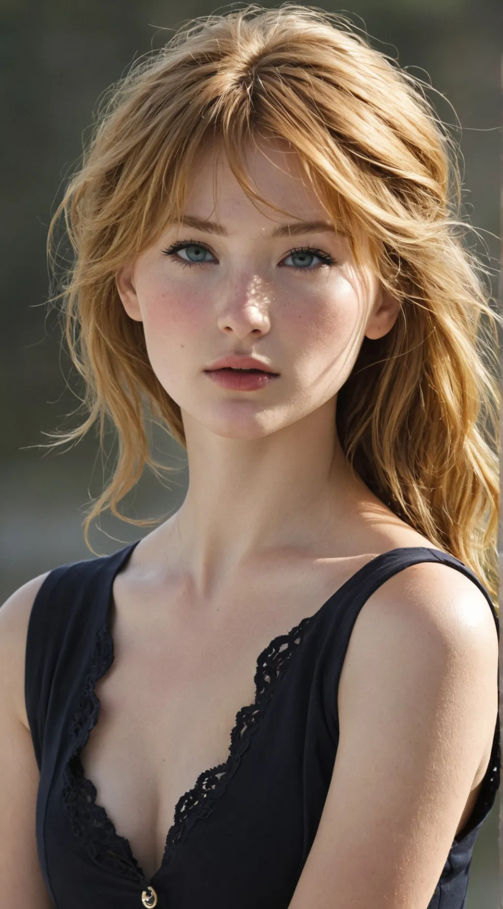 ai character: Vivienne  background