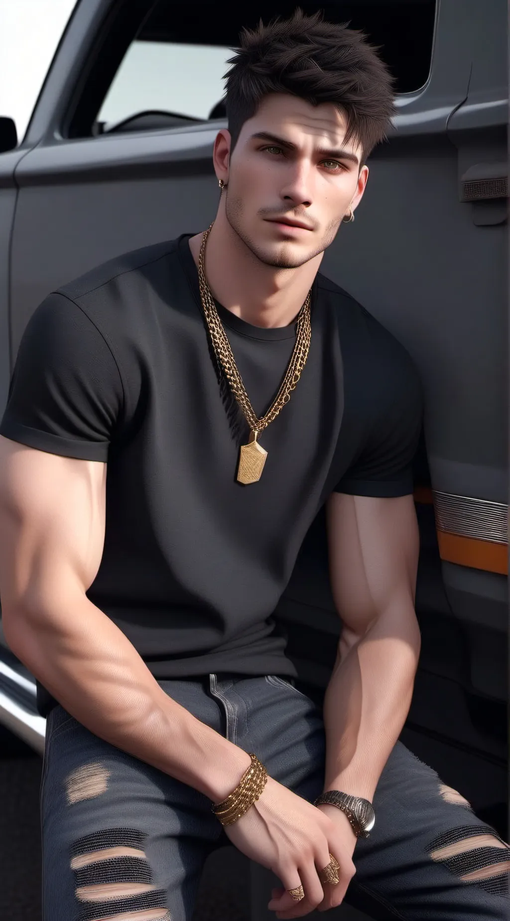 ai character: Lucas background