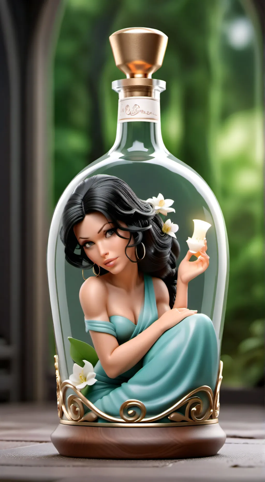 ai character: Dschini  background
