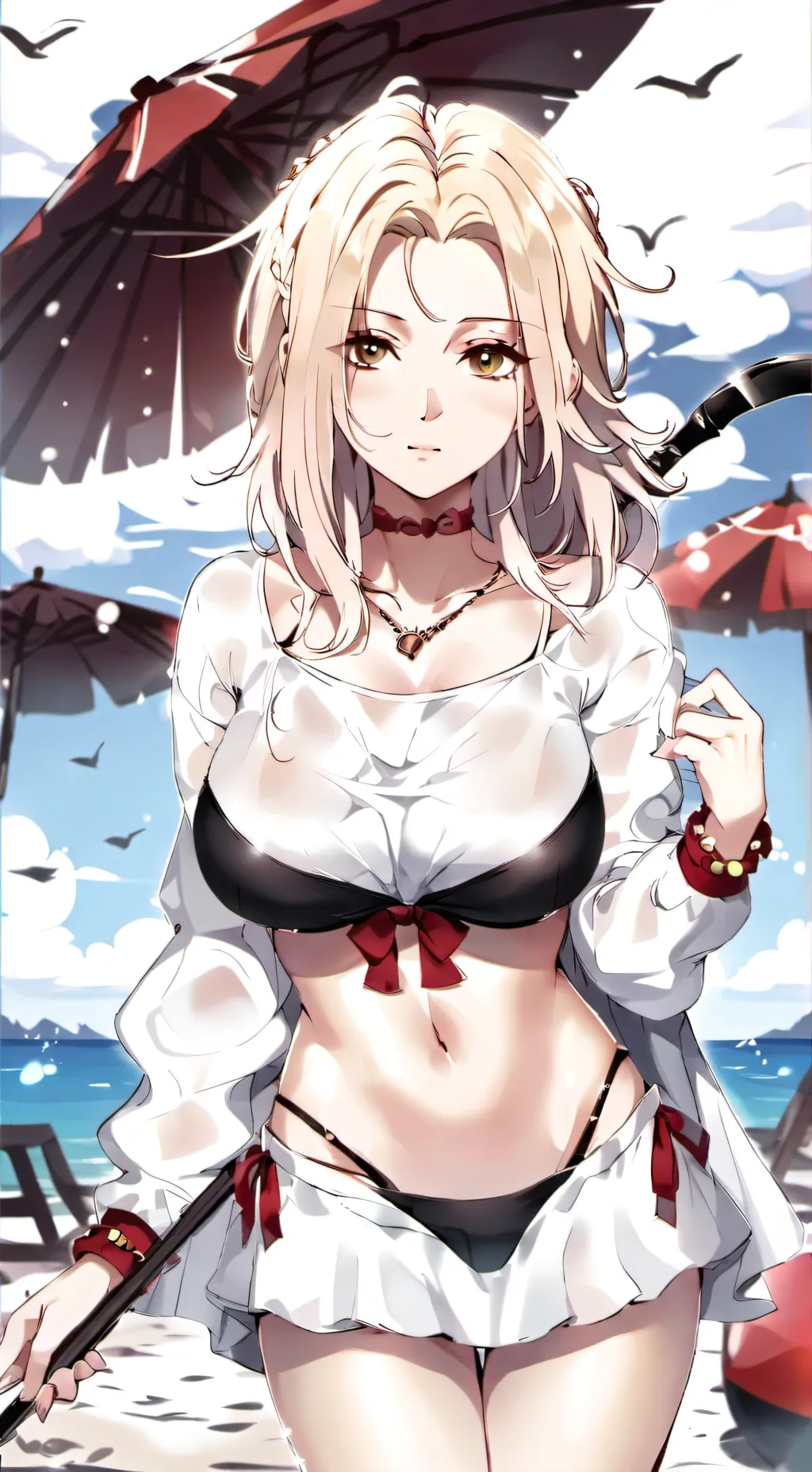 ai character: Monica background