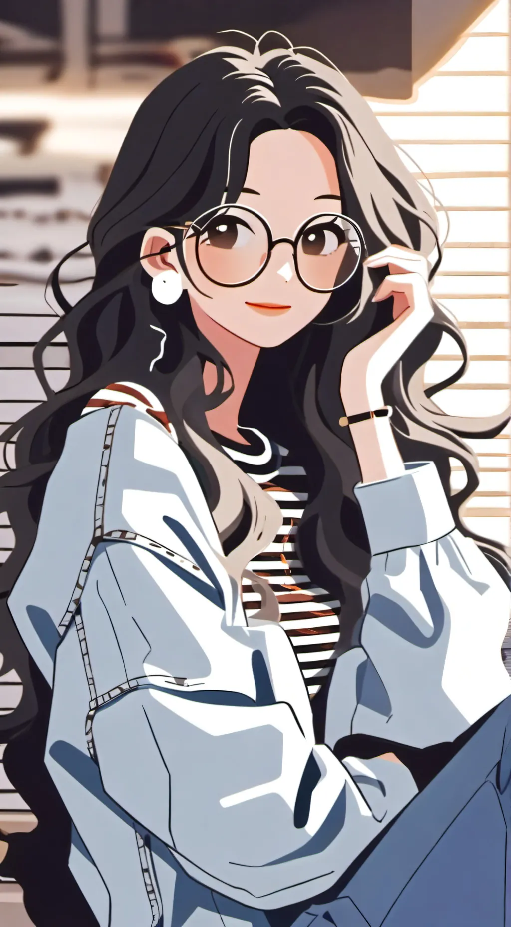 ai character: Olivia Martinez  background