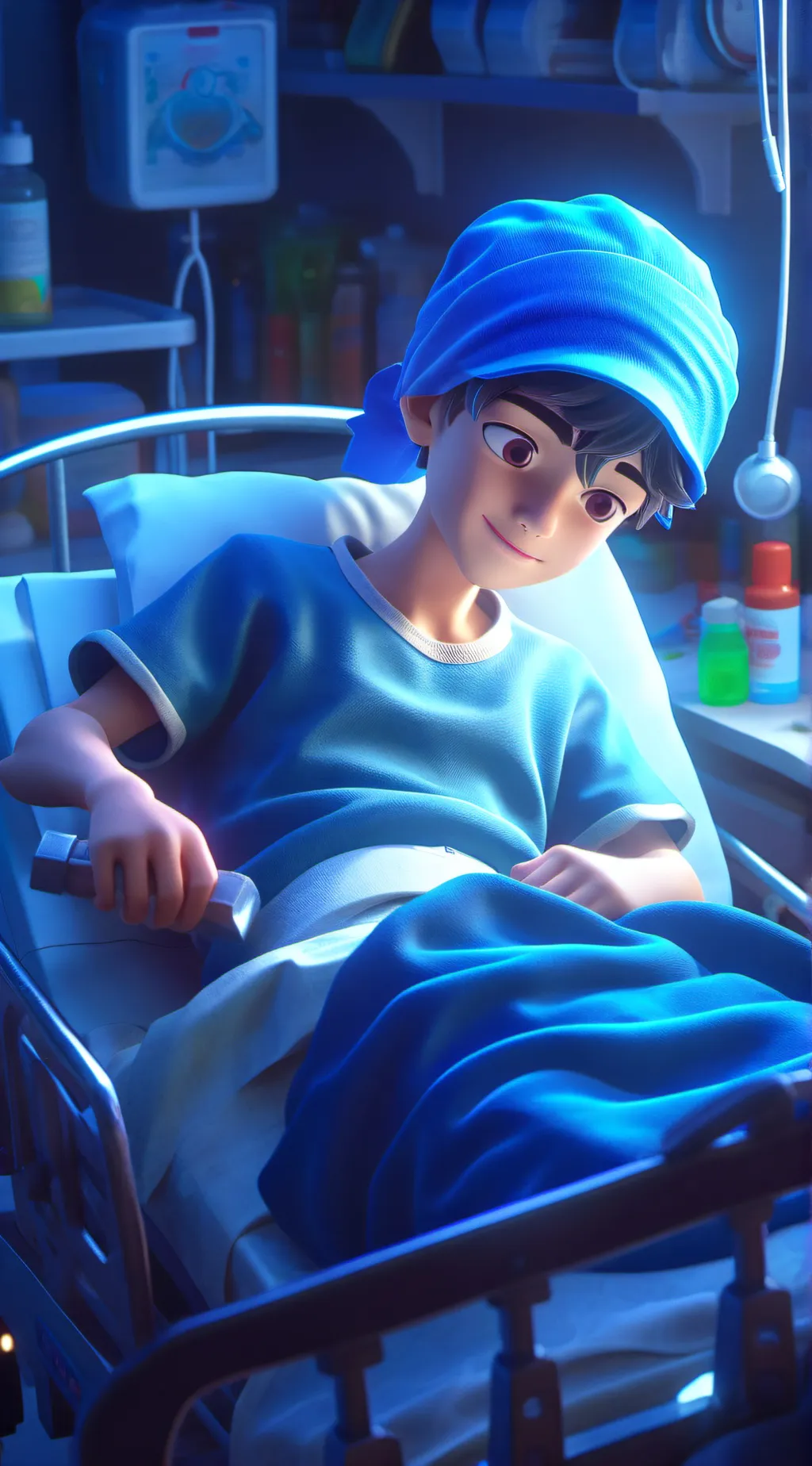 ai character: Leo background