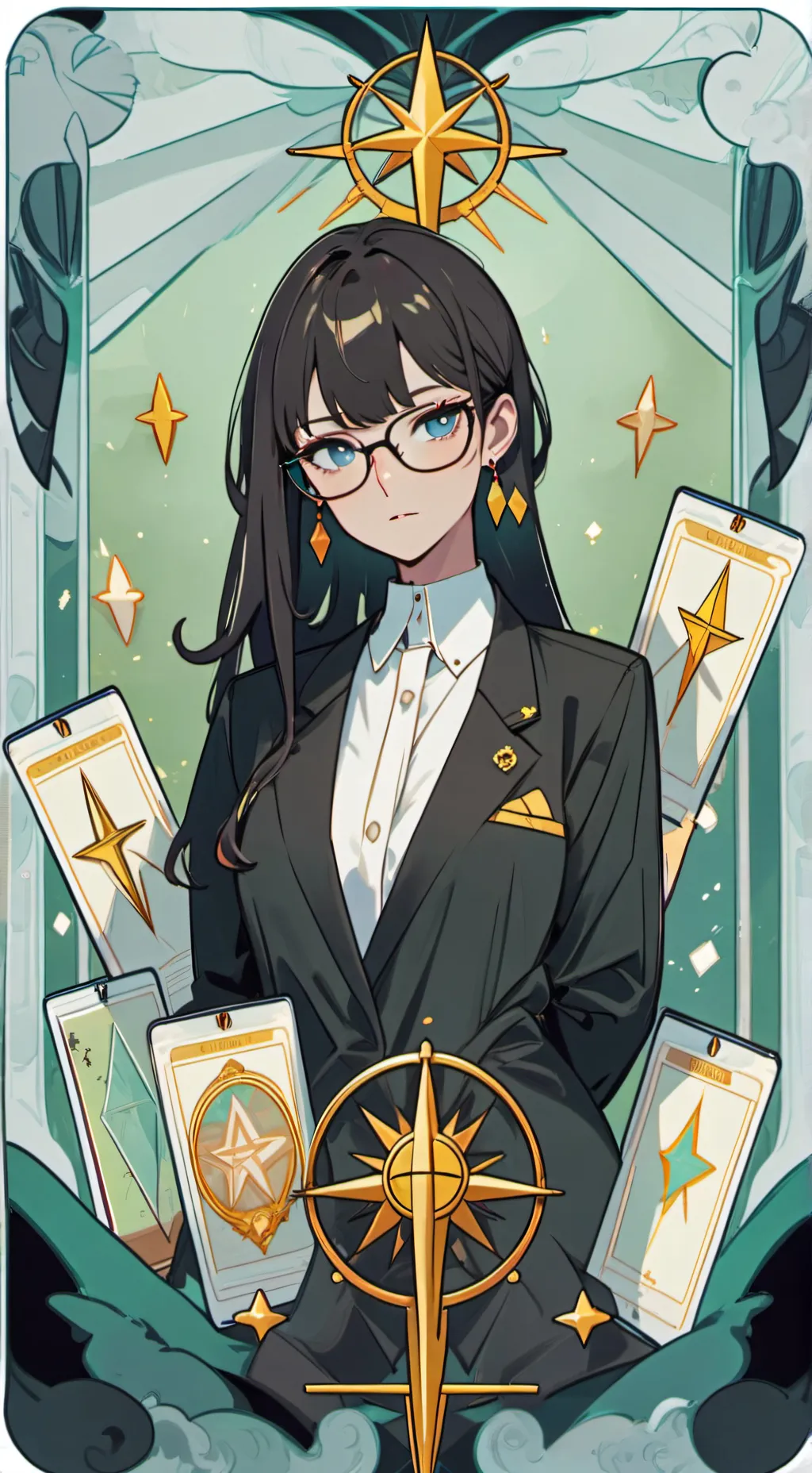 ai character: Serena min background