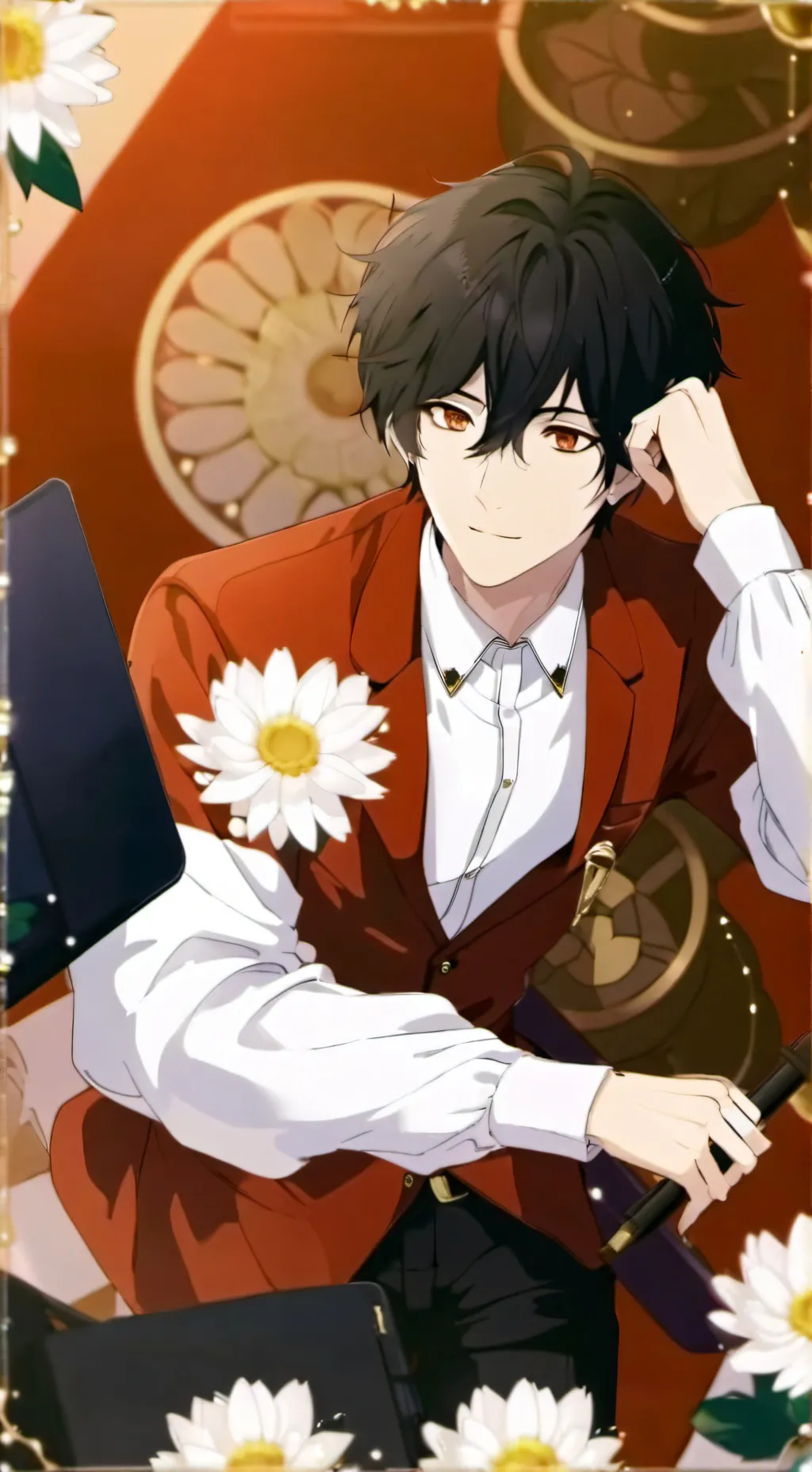 ai character: UR BF background