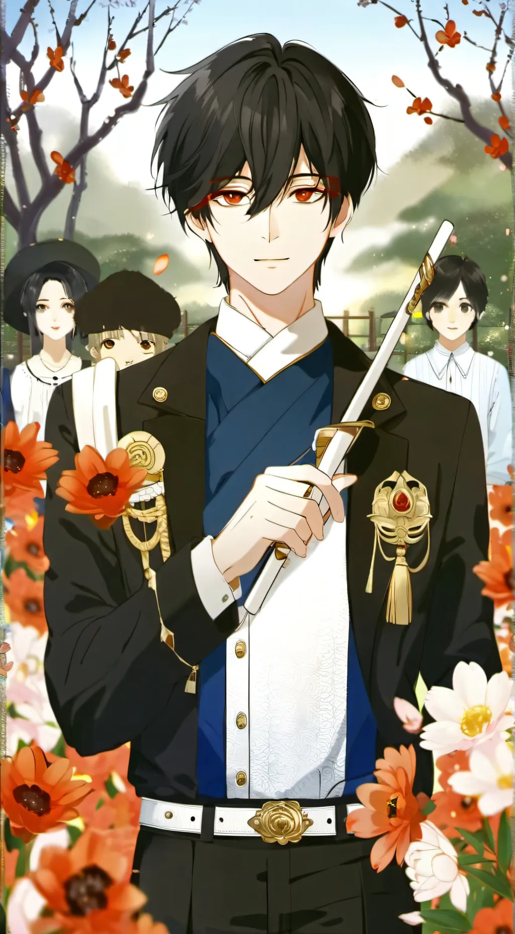ai character: Alexander  background