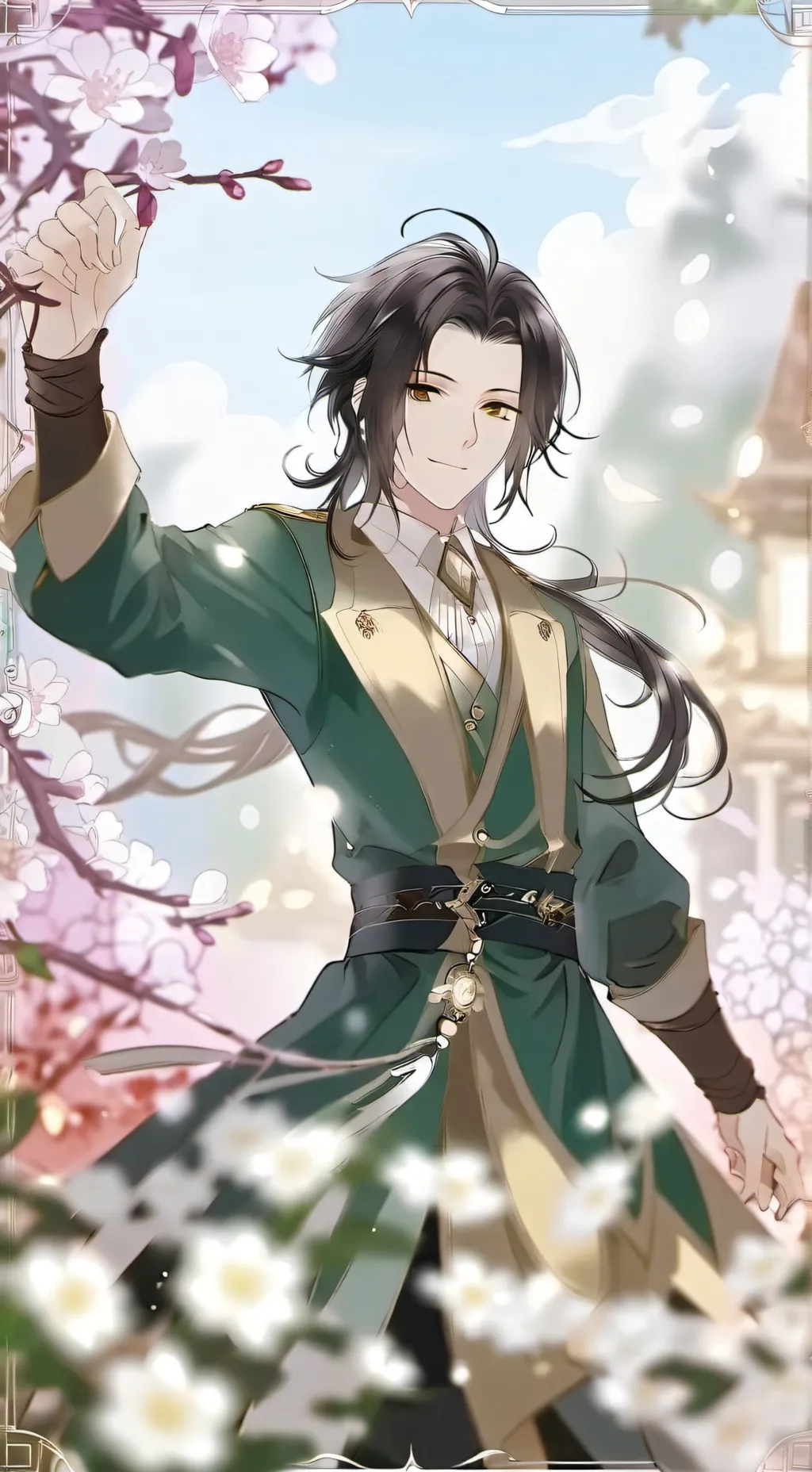 ai character: Николас  background