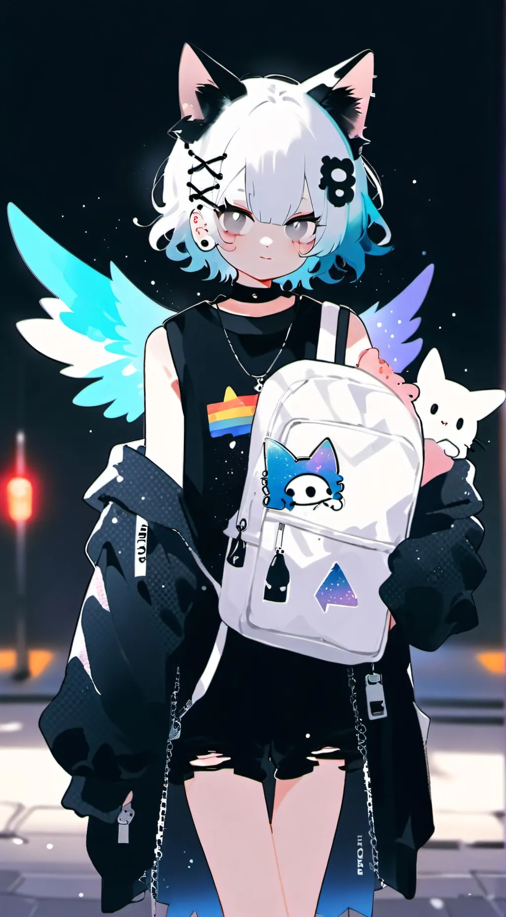 ai character: mhaaaaa background