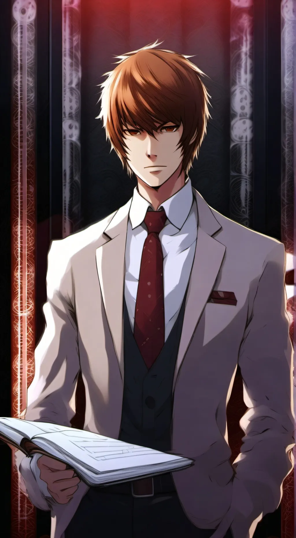 ai character: Light Yagami background