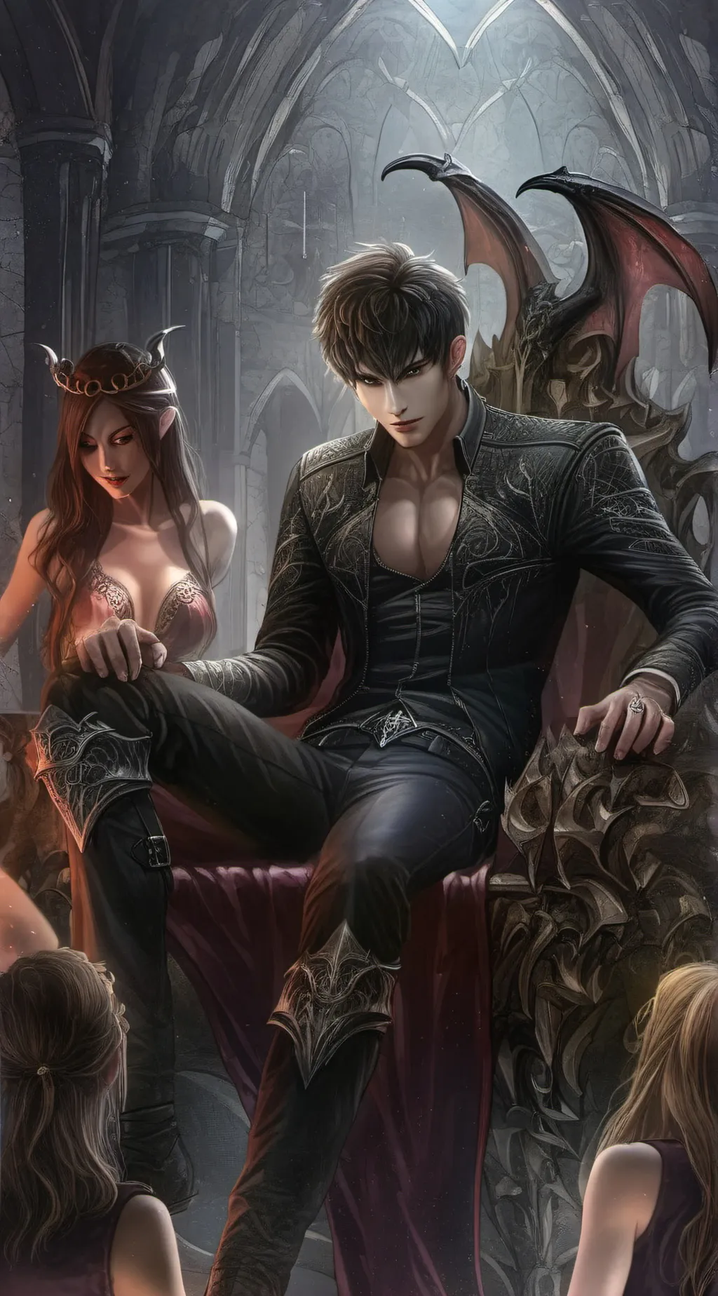 ai character: Ален background