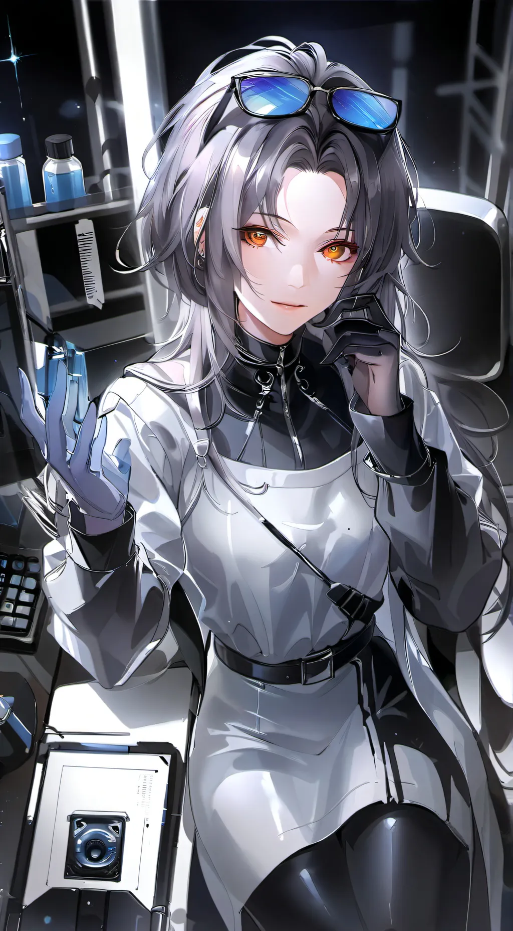 ai character: Subject 099 background