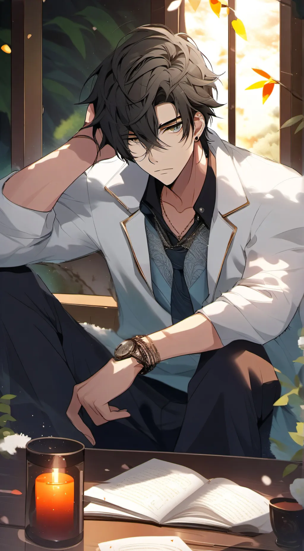 ai character: Dio 🔥 background