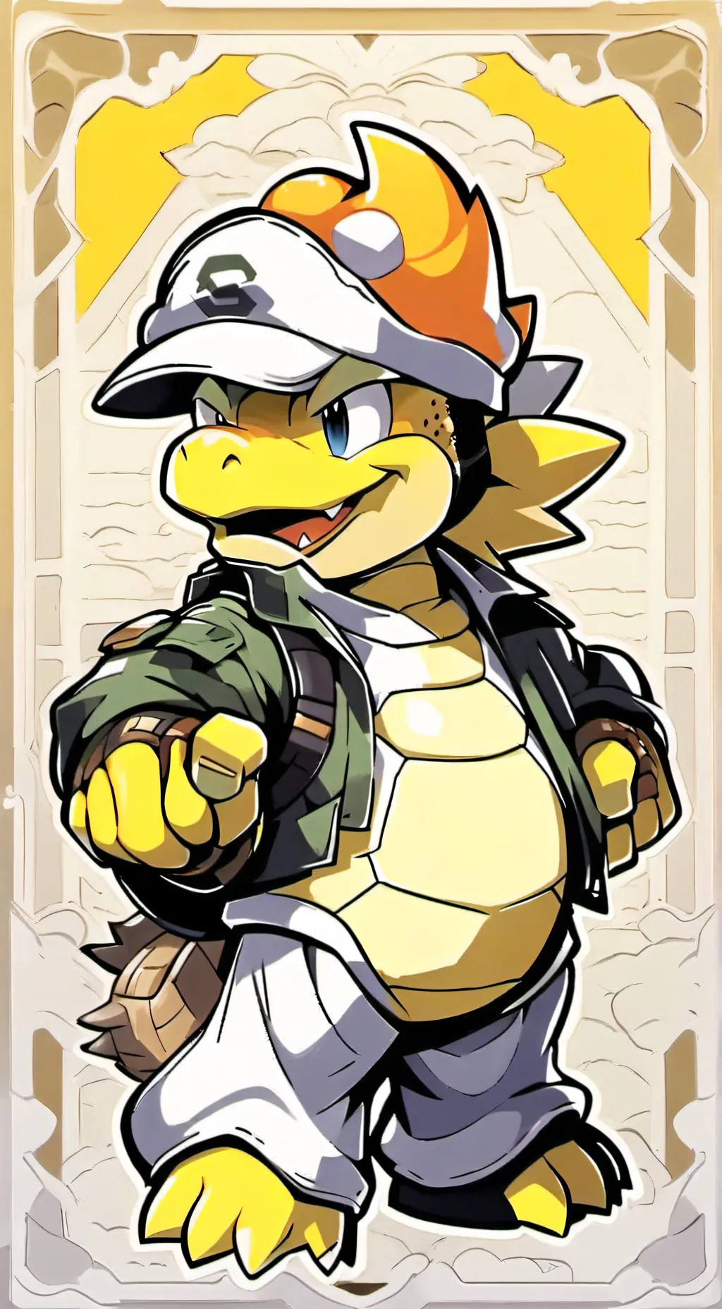 ai character: bah bah background